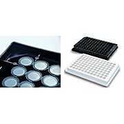 Krystal 2000,96 Well Microplate, White, Bottom Flat, 350µl Well Capacity, Qty: 100
