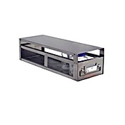 Upright Freezer Drawer Rack for Storage Bottles ó 4 3/16" H, 1 Drawer with 15 x 4 1/2" area, 16 1/2 x 4 1/2 x 5 1/2" (L x H x W)