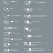 Aerosol Filter Pipet Tips, Max. volume: 300µl, Fits Titertek (300µl), Pipetman®, Labpette, Denville, Socorex, (200µl), Autoclavable, packed in bags, nonsterile, Qty: 1000