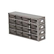 Upright Freezer Drawer Rack for 25-Place Slide Boxes, Capacity 16 Boxes, 15 x 6 9/10 x 6" (L x H x W)