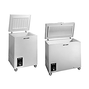 Chest Freezers to -25°C and -40°C, Cu. Ft.: 9 / Liters: 255Temp. Range: 0° to -25°CInt. Dimens.: 28.5 x 16.5 x 36 in.Ext. Dimens.: 38.5 x 24.5 x 42 in.