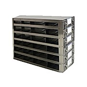 Upright Freezer Drawer Rack for 25-Place Slide Boxes, Capacity 24 Boxes, 15 x 10 1/5 x 6" (L x H x W)