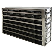 Upright Freezer Drawer Rack for 25-Place Slide Boxes, Capacity 42 Boxes, 22 2/5 x 12 x 6" (L x H x W)