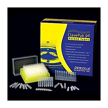 Plug caps, 80 strips of 12 for the ClavePak 96 Racked Tubes, sterile, Qty: 960