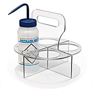 Denville® Benchtop Storage, Rotating Wash Bottle Holder (8.5W x 8.5D x 9H)