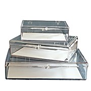 Fridge Can For Test Tubes - 16 Grid Lab Sample Storage Box With Lid Freezer Organizer Bins