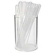 Denville® Benchtop Storage, Bottomless Acrylic Utility Holder 2/pk (3 Diameter)