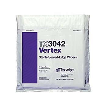 Sterile Vertex® Sealed-Edge Wipers