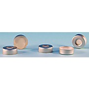 Crimp seals with PTFE/silicone septa