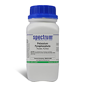 Potassium Pyrophosphate, Powder, Purified