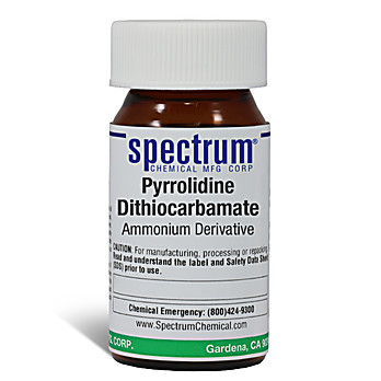 Pyrrolidine Dithiocarbamate, Ammonium Derivative