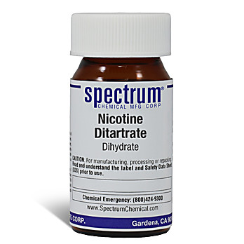 Nicotine Ditartrate, Dihydrate