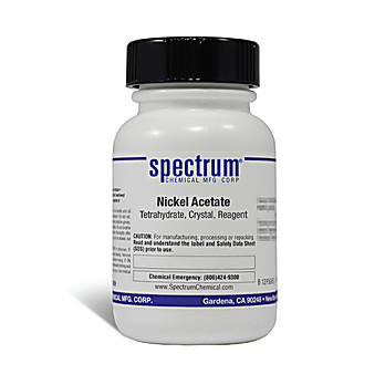 Nickel Acetate, Tetrahydrate, Crystal, Reagent