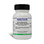 Ferric Ammonium Sulfate, Dodecahydrate, Crystal, Reagent, ACS