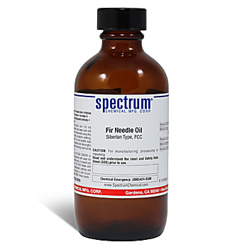 Fir Needle Oil, Siberian Type, FCC