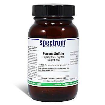 Ferrous Sulfate, Heptahydrate, Crystal, Reagent, ACS