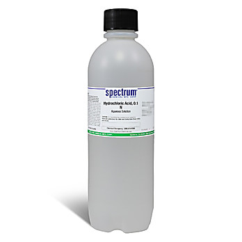 Hydrochloric Acid, 0.1N Aqueous Solution