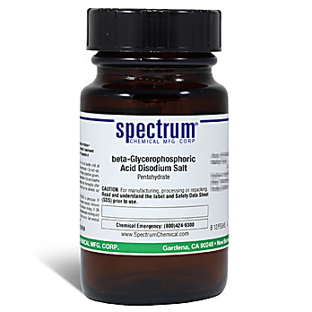 beta-Glycerophosphoric Acid Disodium Salt, Pentahydrate