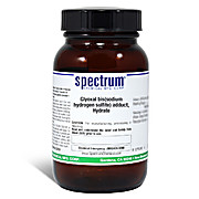 Glyoxal bis(sodium hydrogen sulfite) adduct, Hydrate