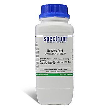 Benzoic Acid, Crystal, USP, EP, BP, JP