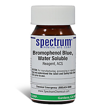 Bromophenol Blue, Water Soluble, Reagent, ACS