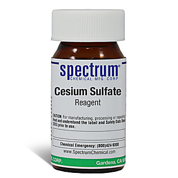 Cesium Sulfate, Reagent