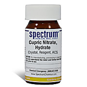 Cupric Nitrate, Hydrate, Crystal, Reagent, ACS