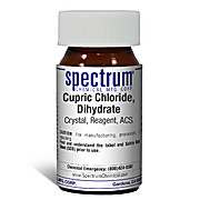 Cupric Chloride, Dihydrate, Crystal, Reagent, ACS