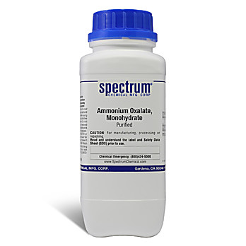 Ammonium Oxalate, Monohydrate, Purified
