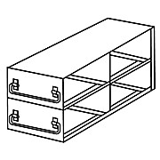 Upright Freezer Drawer Racks for Standard 3.75" High Boxes