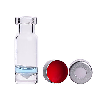MicroLiter 11mm Crimp Top Autosampler Vial, Cap, and Septa Assembled Kits