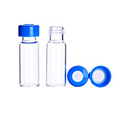 MicroLiter 9mm Screwthread Autosampler Vial, Cap, and Septa Assembled Kits with PTFE Septa