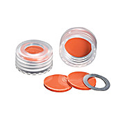 MicroLiter 9mm Screwthread  Autosampler Vial Caps with ETFE/Silicone Septa