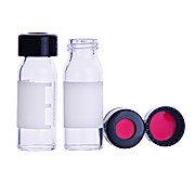 MicroLiter 76 SeriesTM  9mm Vial , Cap & Septa Assembled Kits with PTFE/Silicone/PTFE Septa
