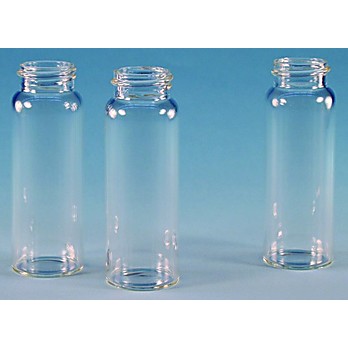 Vials, screw top, clear glass (vial only)