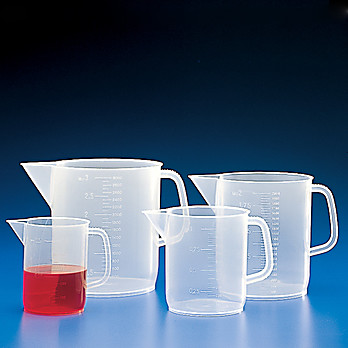 Polypropylene Pitchers with Molded Graduations