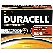 Duracell® Coppertop® Alkaline Battery With Duralock Power Preserve™ Technology