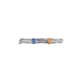 MPP PVC Tubing Flared, 0.27mm, orange blue,