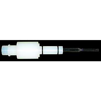 Quartz Injector (Cassette), in PFA base, 1.5 mm id