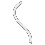 Silicone Tubing for FIAS-200, Inner Diameter: 5mm, Length: 1m, No Fittings