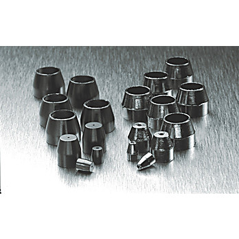 Graphite/Vespel Ferrule: 0.4 mm I.D., 0.18 to 0.25 mm column