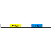 Yellow/Blue 1.52 mm i.d. PVC Peristaltic Pump Tubing,age