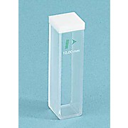 Spectroscopy Cell, Macro with PTFE Lid, Special Optical Glass, Light Path: 10mm
