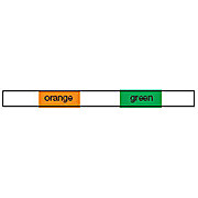 Orange/Green 0.38 mm i.d. PVC Peristaltic Pump Tubing