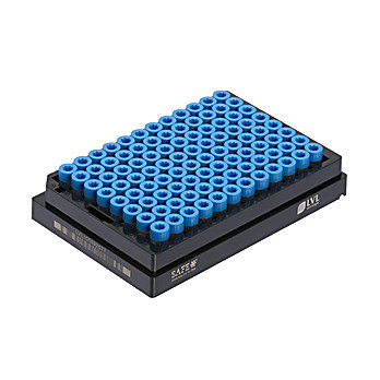 SAFE® 2D Tube Rack, External Thread, Slide Lock Lid, 500µl