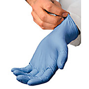 GNPR Nitrile Powderfree 5mil Blue Gloves, Boxed