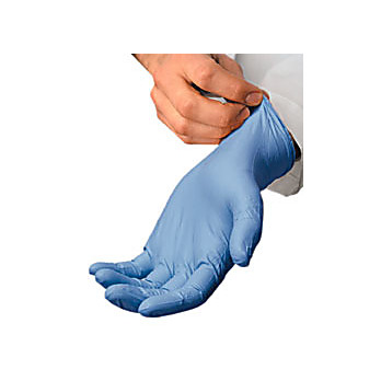 GNPR Nitrile Powderfree 5mil Blue Gloves, Boxed