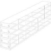 Upright Freezer Drawer Racks for 96-Well & 384-Well Microtiter Plates