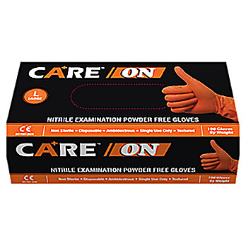 CARE ON™ Nitrile Exam Powder-Free Gloves