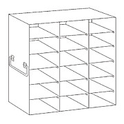Upright Freezer Racks (for 100-Place Slide Boxes)